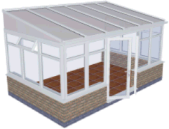 Example conservatory structure