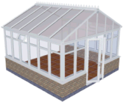 Example conservatory structure