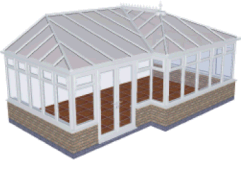 Example conservatory structure